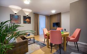 W&K - Blue Suite - Klimatyzacja, FV VAT, Parking w garażu, Blisko dworca i centrum, Wi-Fi